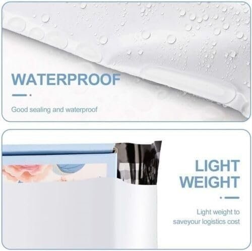 100 4×6 Poly Mailers Envelopes Self Seal Shipping Bags 2 Mil 4″ x 6″