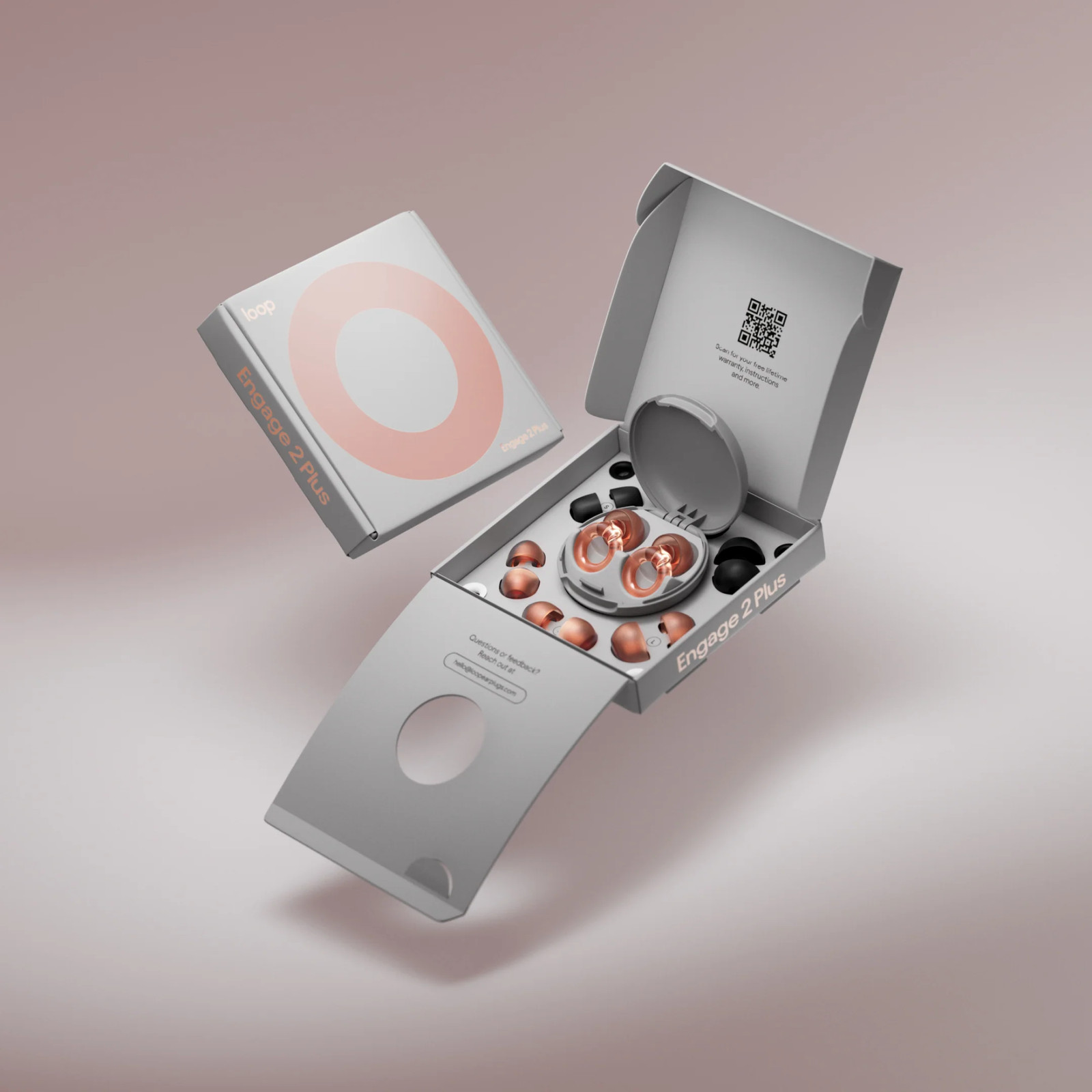 Official Loop Engage 2 Plus Earplugs – Everyday Noise Relief with Clear Speech