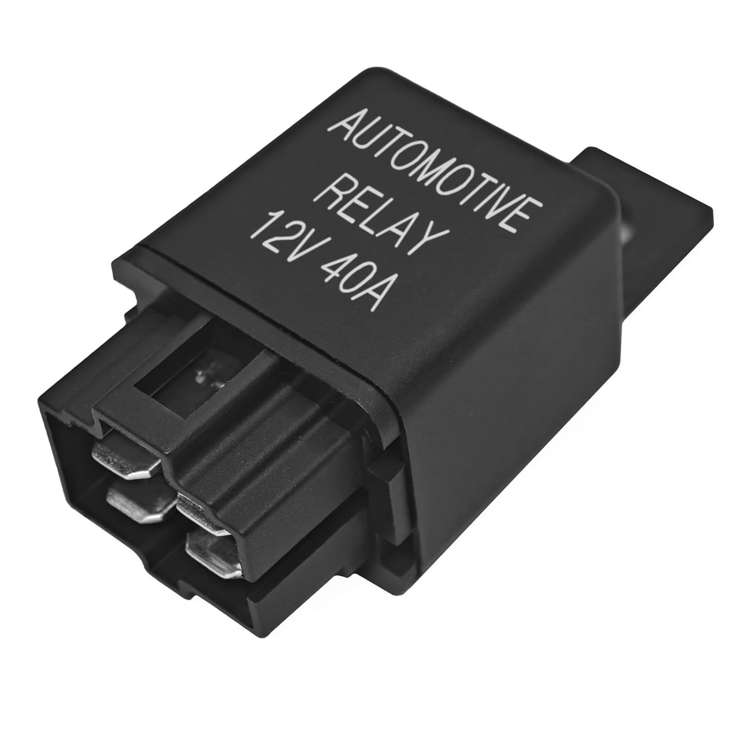 12V 40A Heavy Duty SPST 4-Pin Automotive Relay (Pack of 2) for Universal Use
