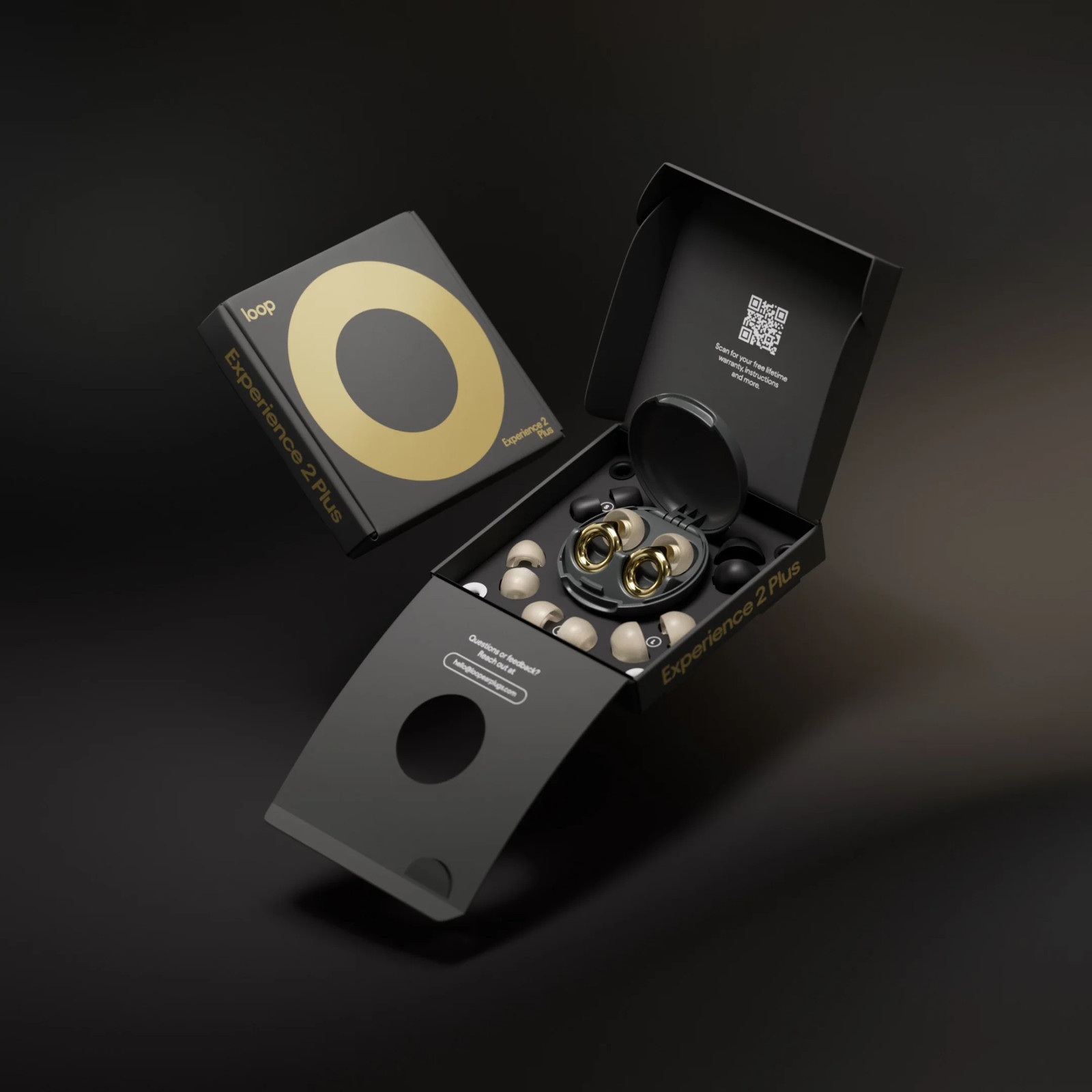 Official Loop Experience 2 Plus Ear Plugs – Hearing Protection for Concerts