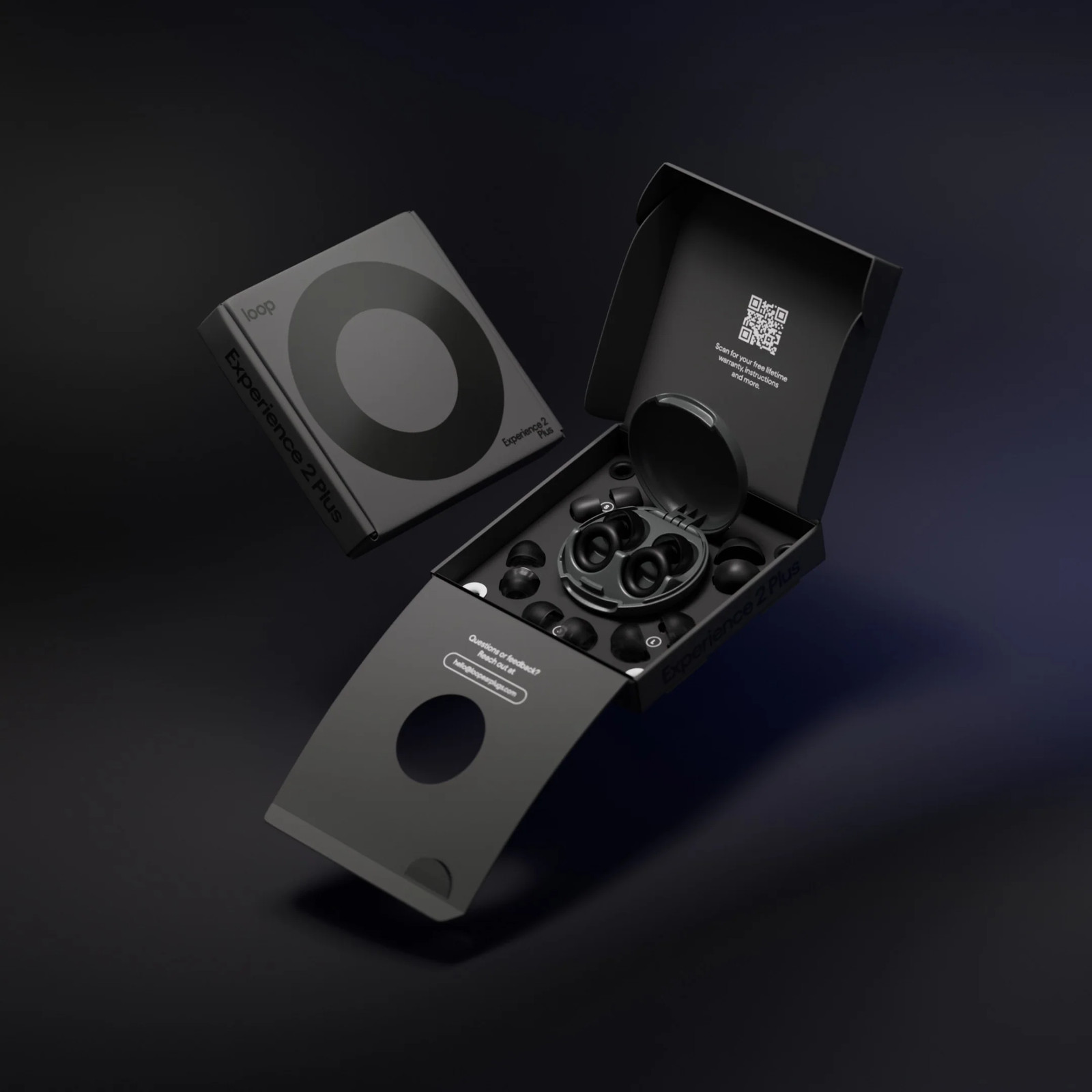 Official Loop Experience 2 Plus Ear Plugs – Hearing Protection for Concerts