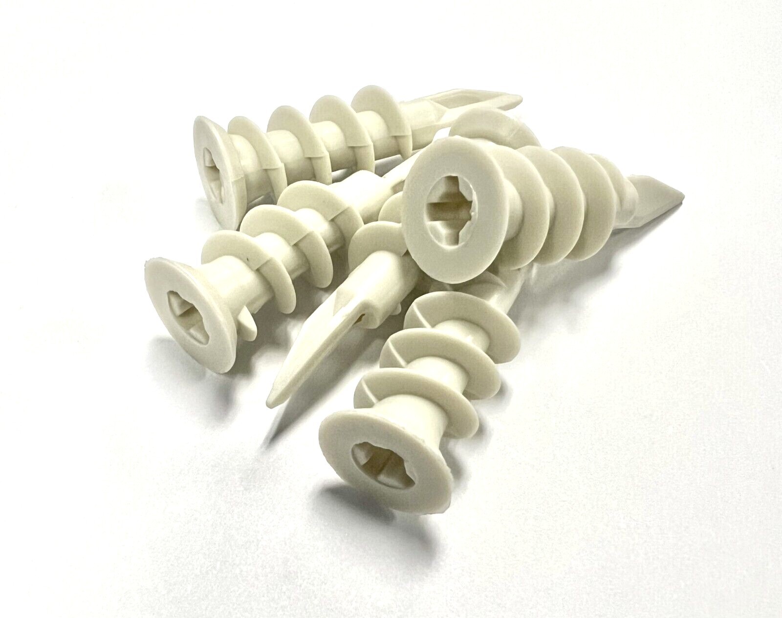 Self Drilling E Z Wall Anchors Plastic #8x 1-3/4″ for Drywall, Sheetrock