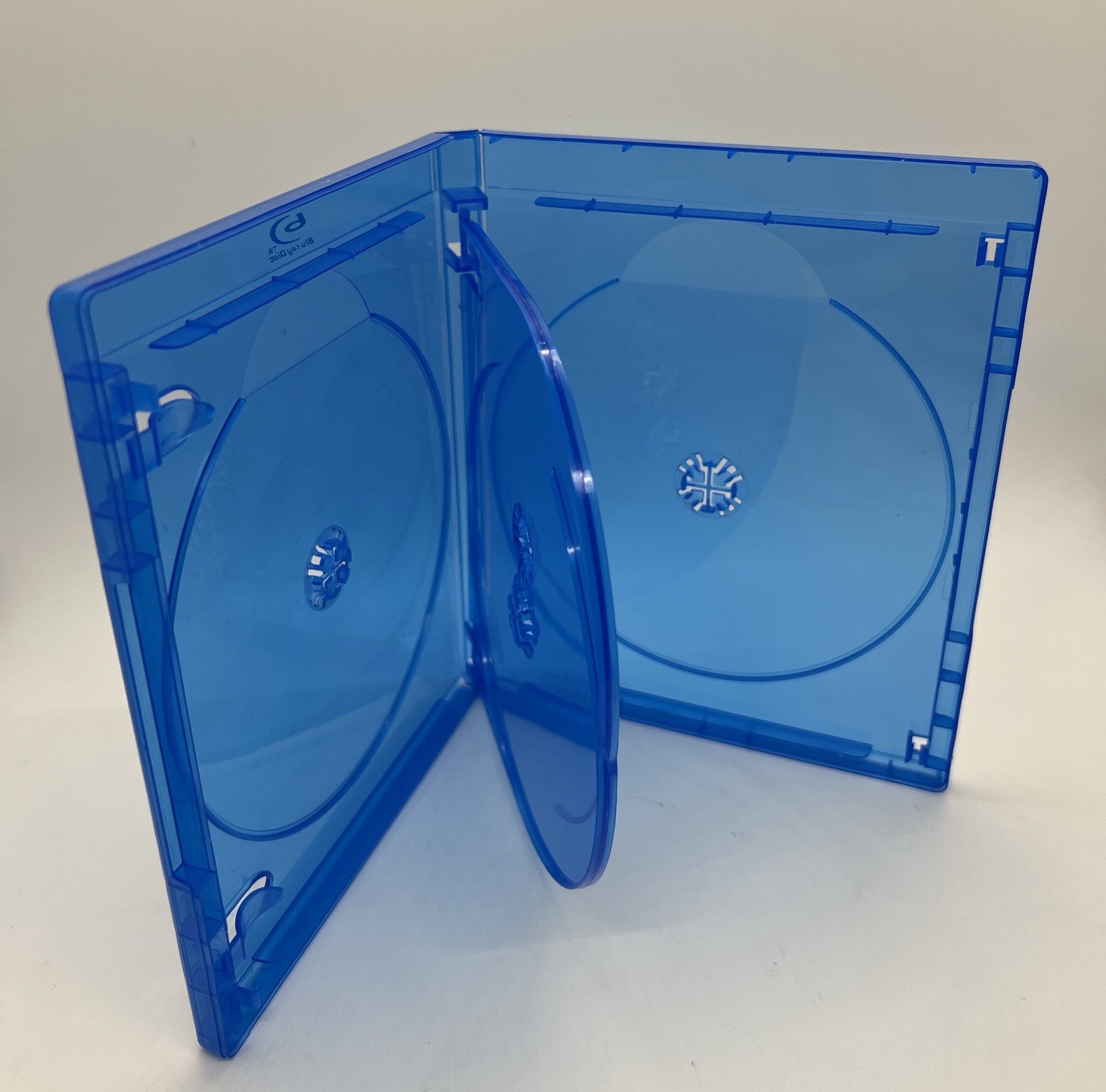 10 PCS NEW 15mm Blu-Ray 4-Disc Case With BluRay Logo, BL1504