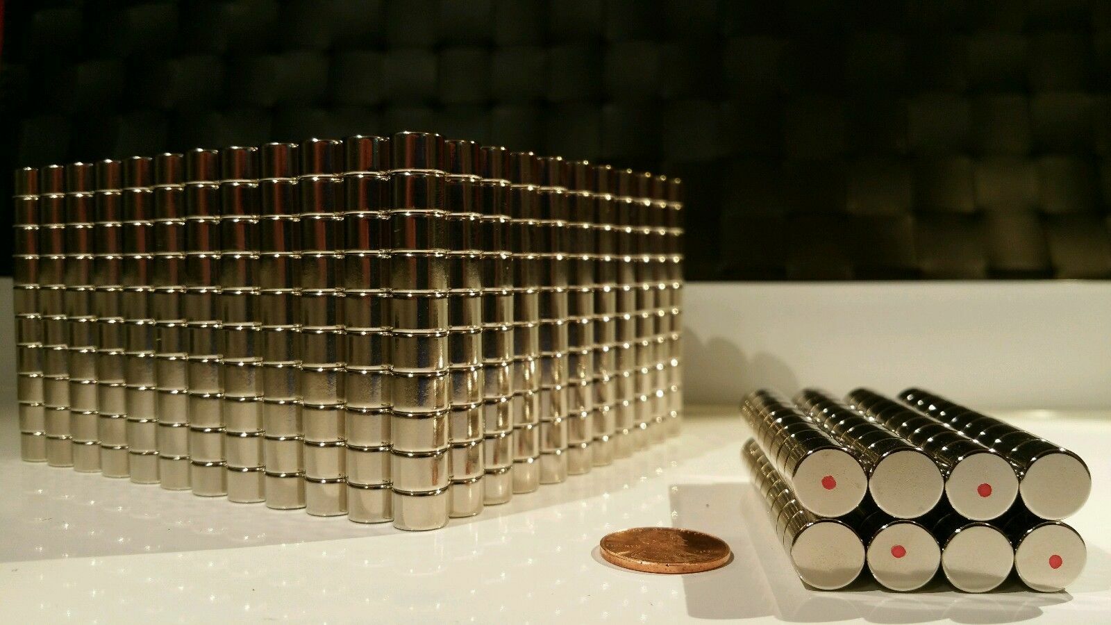 10-500 Neodymium N52 3/8” × 1/4″ Cylinder Disc Magnets Super strong Rare Earth