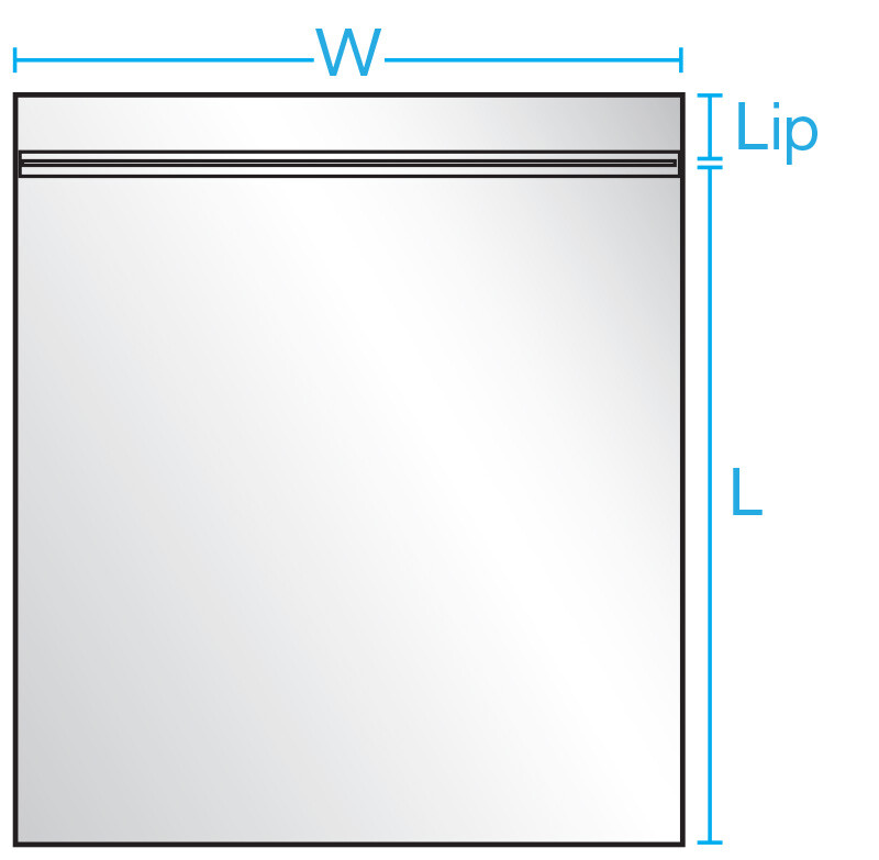 2″x 2″ ZIP SEAL BAGS CLEAR 2 MIL PLASTIC RECLOSABLE LOCK MINI BAGGIES 2MIL