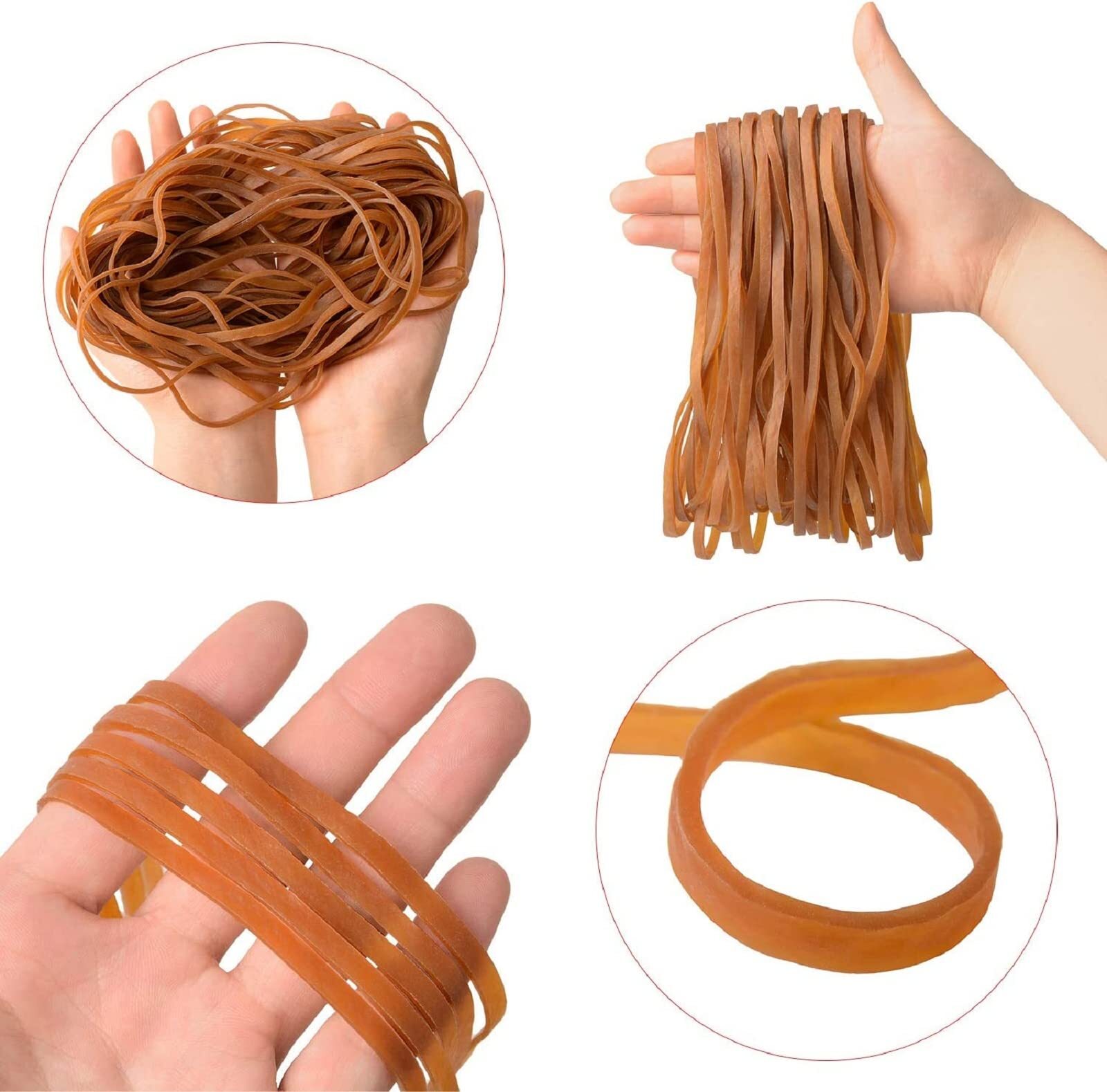 Large Rubber Bands 50 Pieces Heavy Duty Large Rubber Bands Strong Elastic Bands