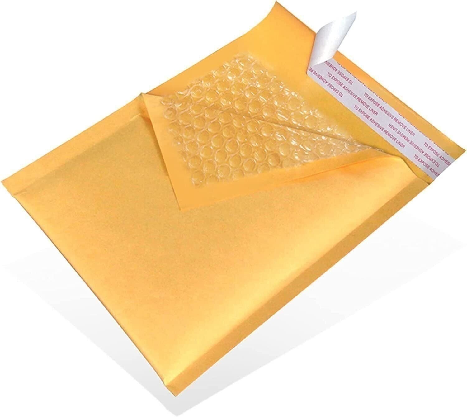 250 #0 6×10 Kraft Paper Padded Bubble Envelopes Mailers Shipping Case 6”x10”