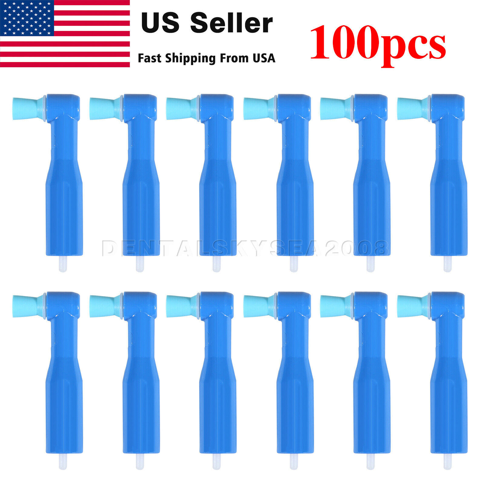 FIRM 500 pcs Dental Disposable Prophy Angles Top Quality Money back guarantee!