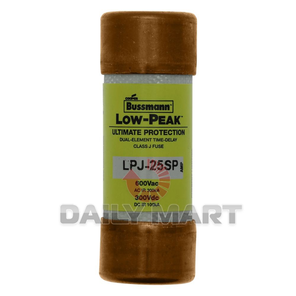 10PCS/New in Box BUSSMANN LPJ-25SP Fuse 25A