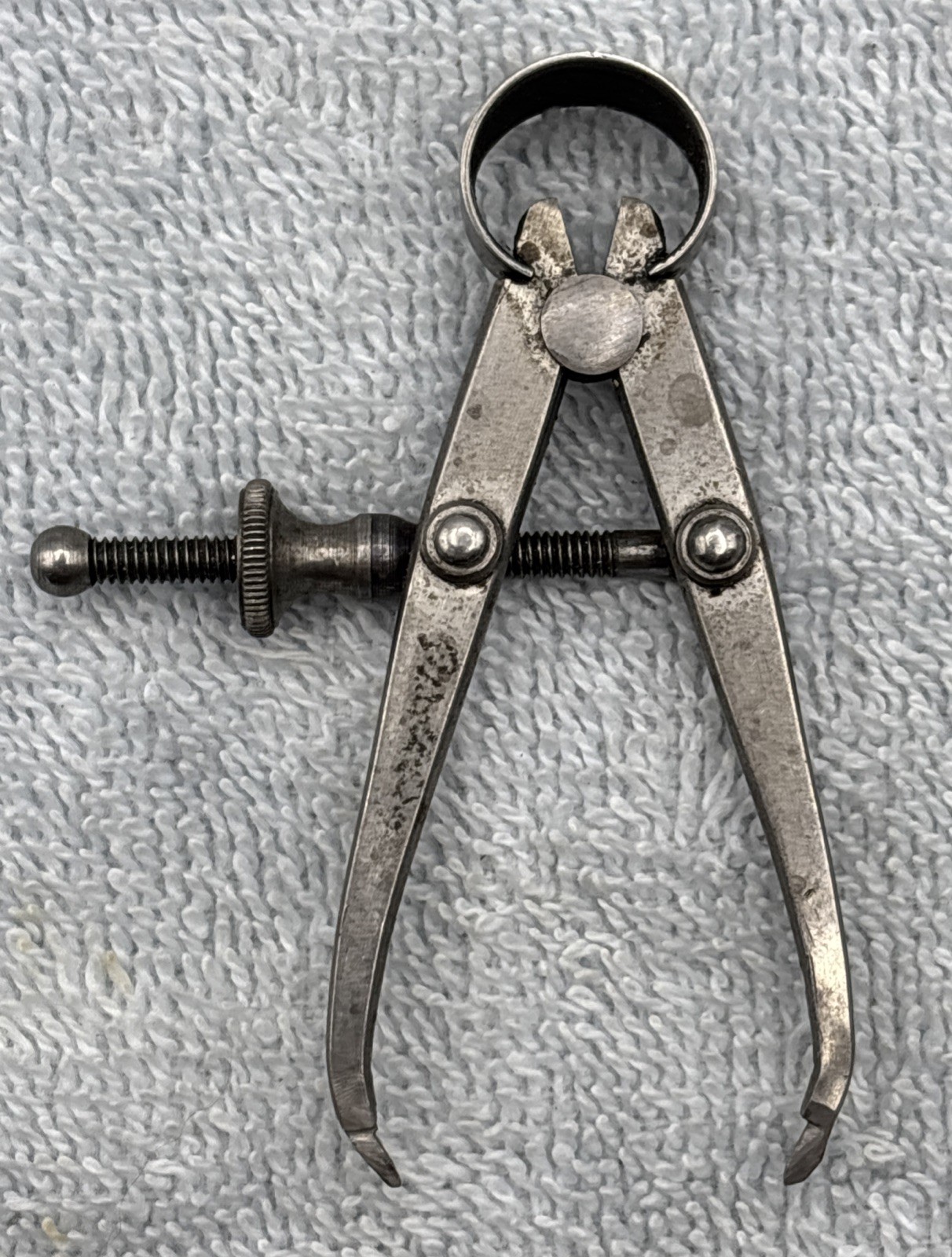 L.S. Starrett, Lot of 6, Machinist, Outside Calipers, 5 Starrett, 1 Unknown, Vtg