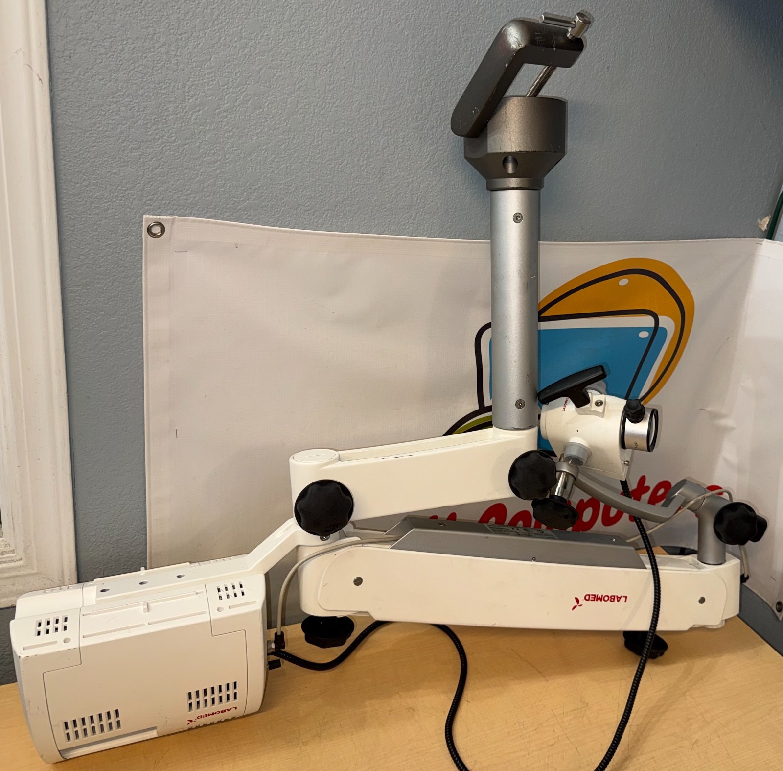 LABOMED Surgical Microscope 6167500 Prima DNT Trainer eVA LUX1000 f170