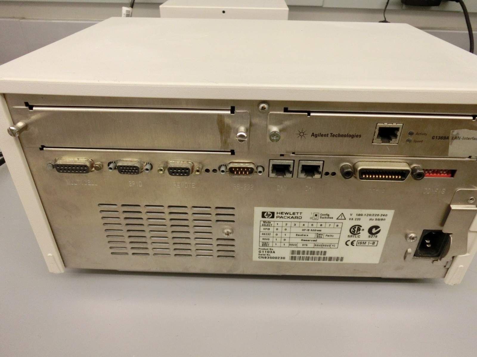 Agilent HP 8453 UV-Vis Spectrophotometer G1103A Working 30 days warranty