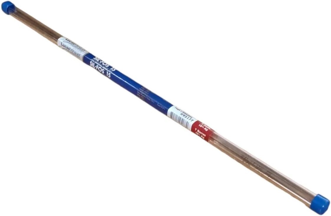 Lucas Milhaupt SIL-FOS 15 Brazing Alloy Rods 28 Bars 15% Silver Ag