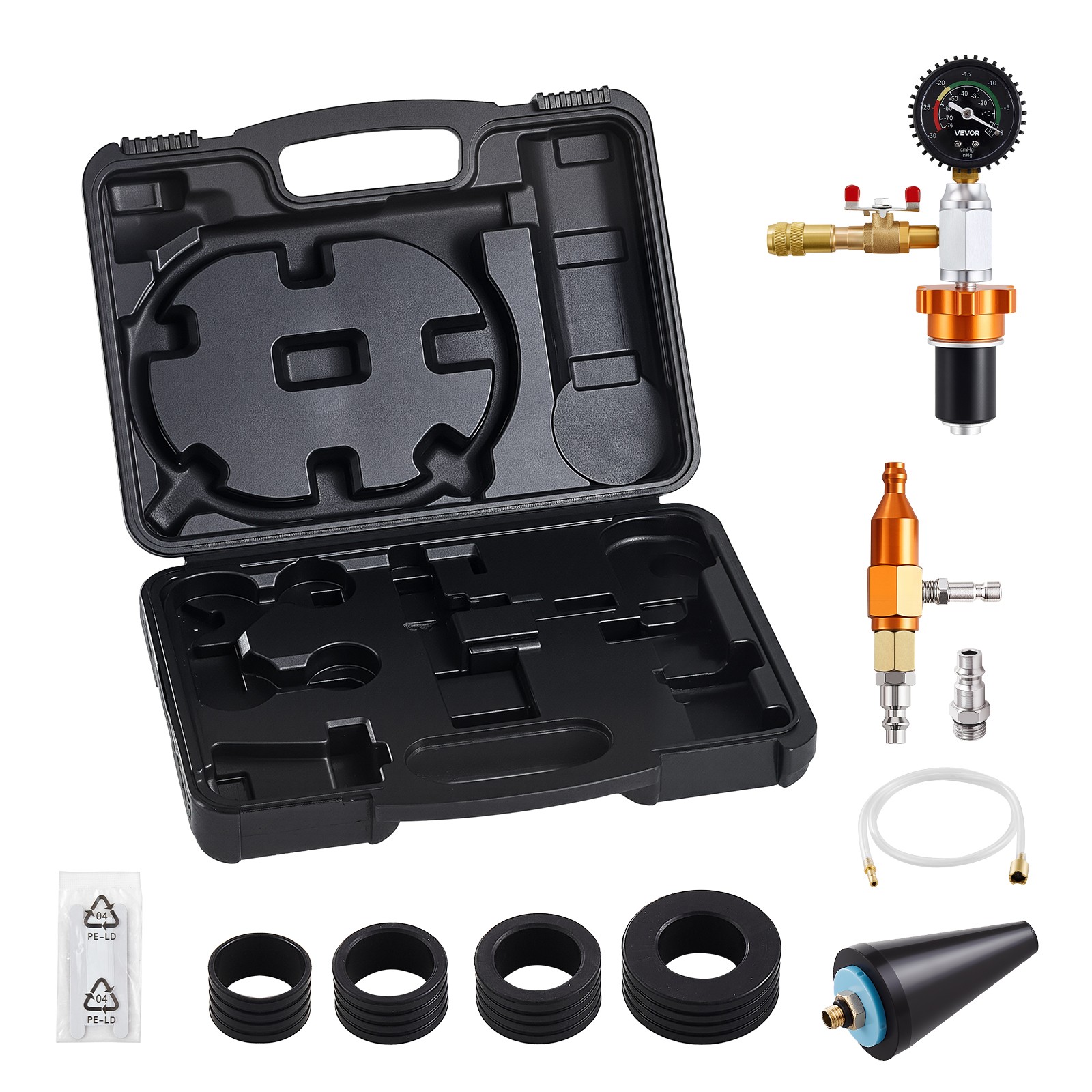 VEVOR Radiator Vacuum Refill Kit Universal Car Cooling System Vacuum & Fill Kit
