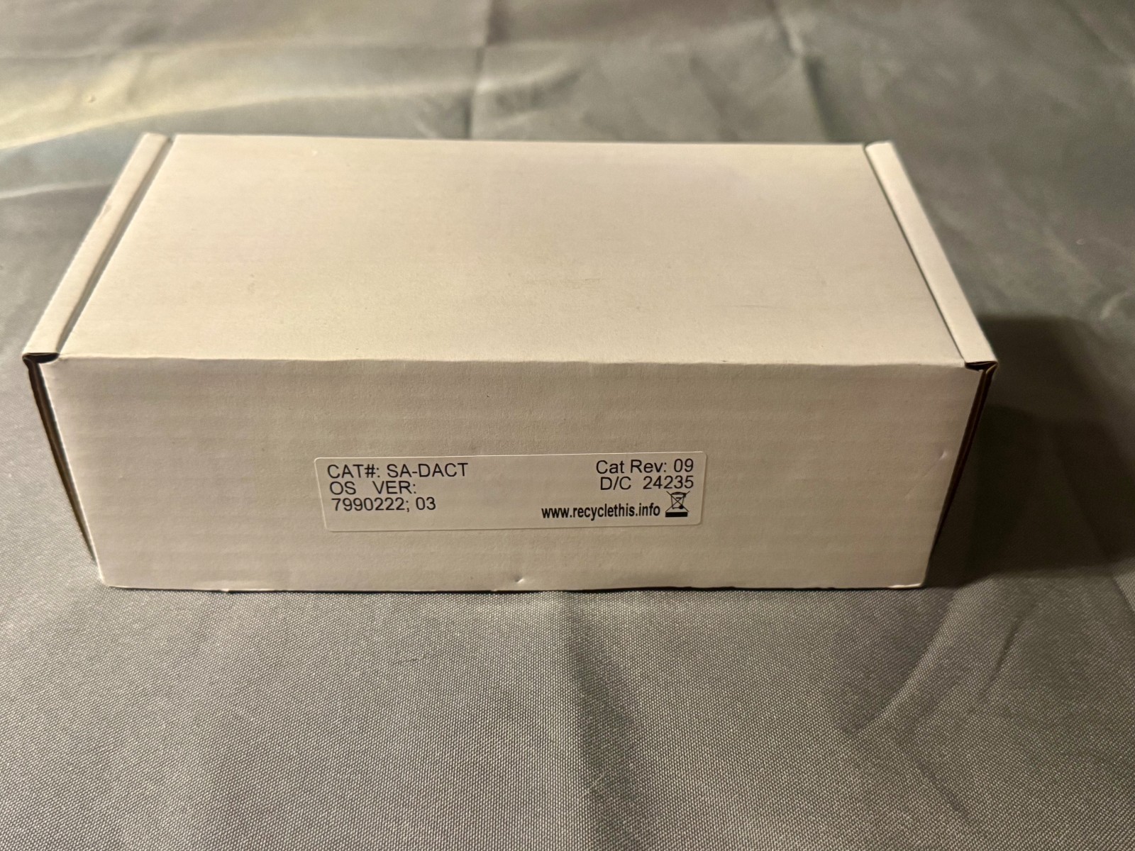 Edwards SA-DACT Small Analog Series Dual Line Dialer Fire Alarm.