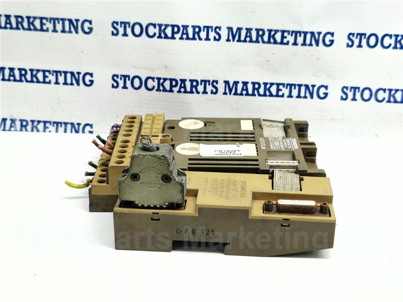 Siemens 6ES5 700-8MA11 Simatic S5 Bus Module w/ 6ES5 316-8MA12 Interface Module