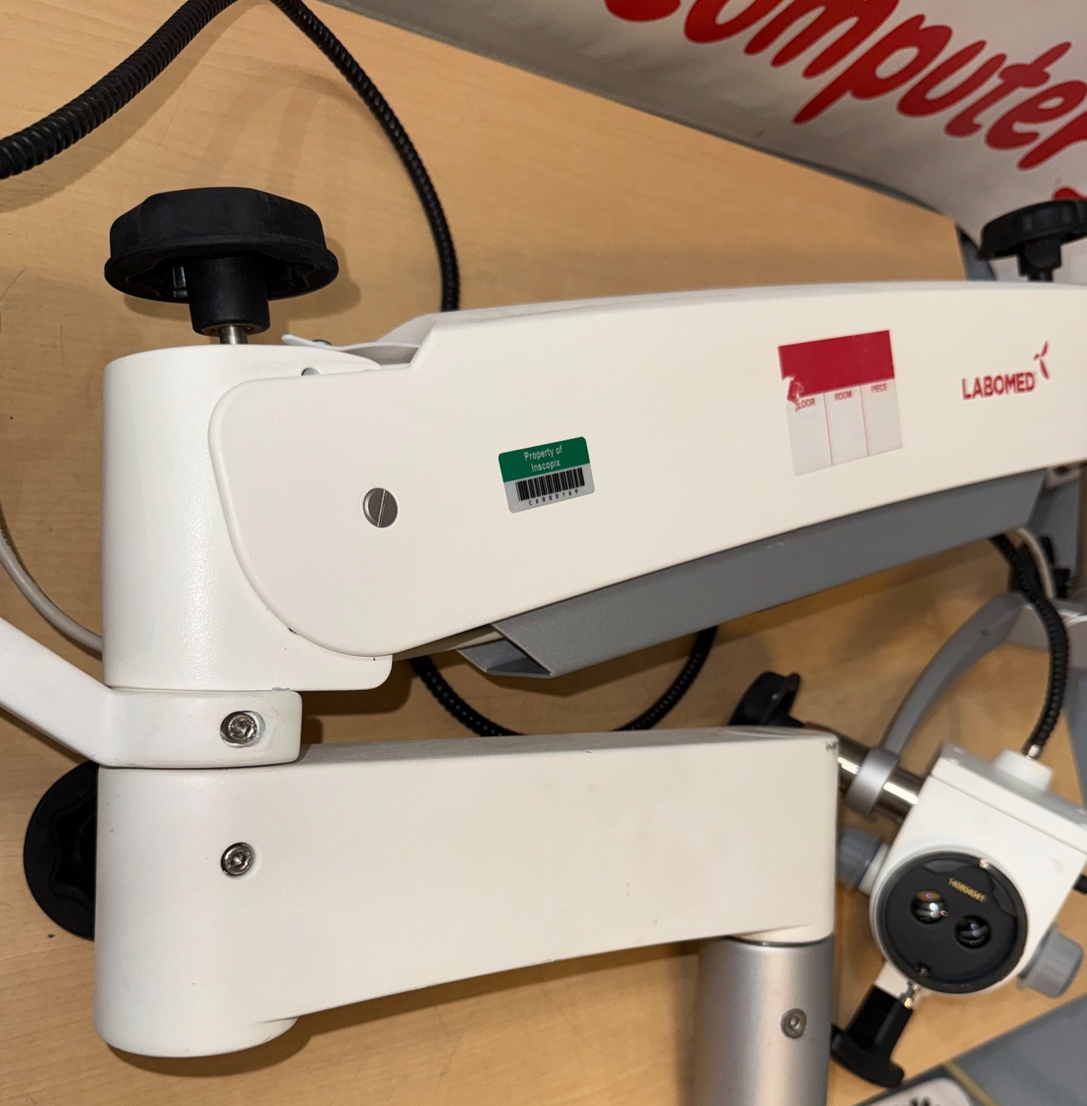 LABOMED Surgical Microscope 6167500 Prima DNT Trainer eVA LUX1000 f170