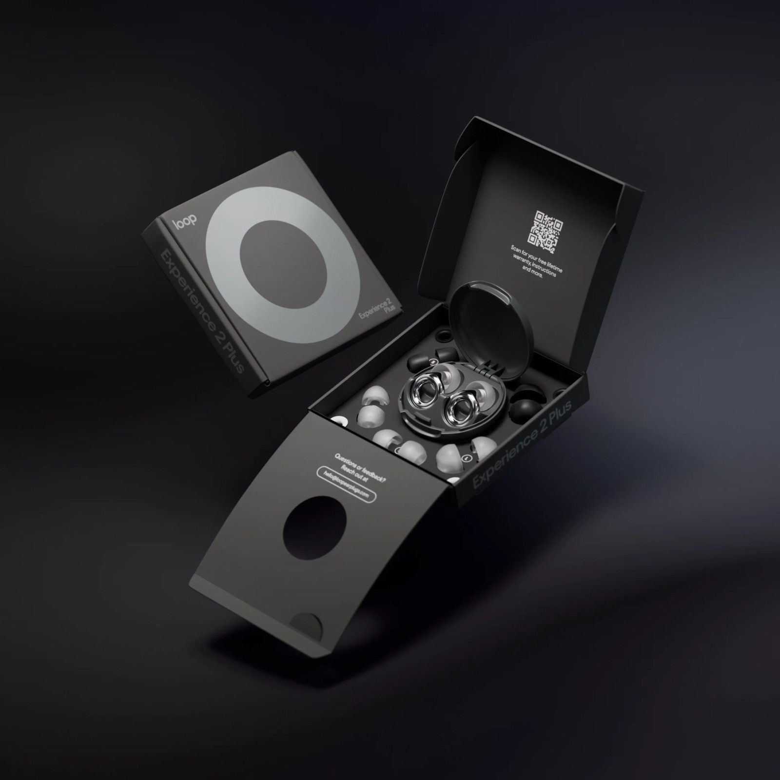 Official Loop Experience 2 Plus Ear Plugs – Hearing Protection for Concerts