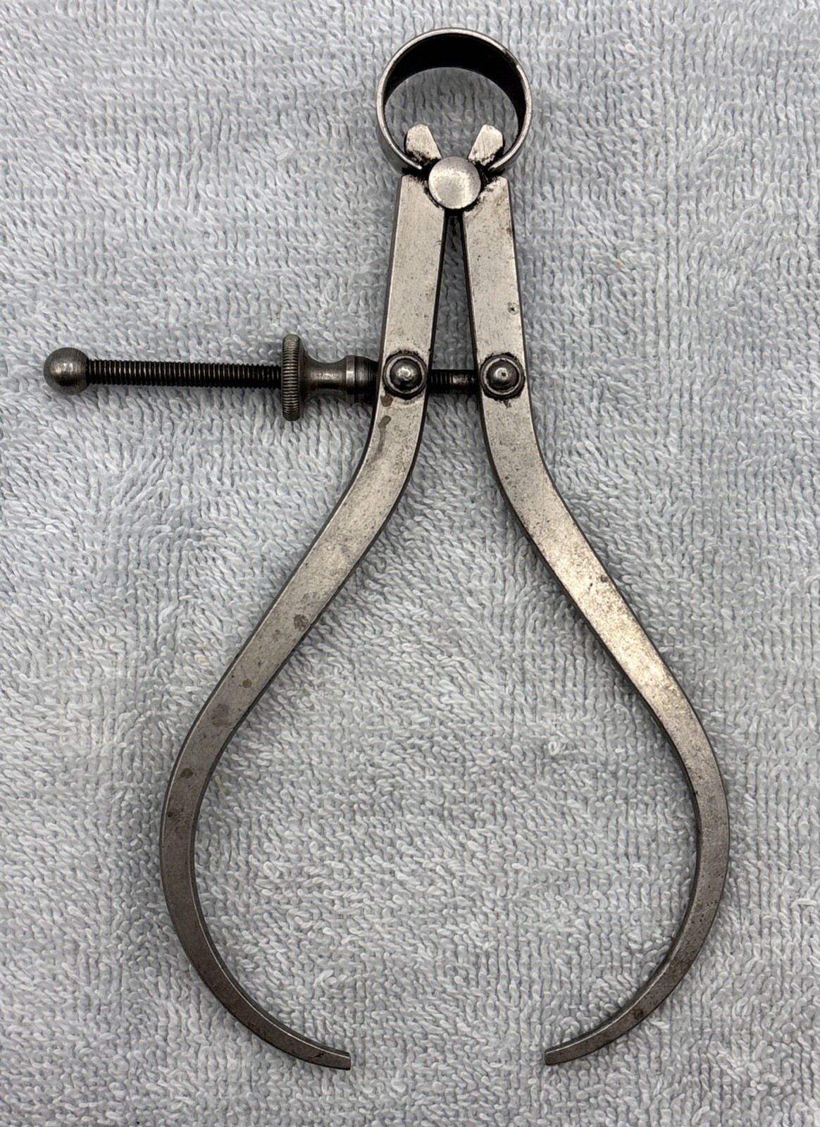 L.S. Starrett, Lot of 6, Machinist, Outside Calipers, 5 Starrett, 1 Unknown, Vtg