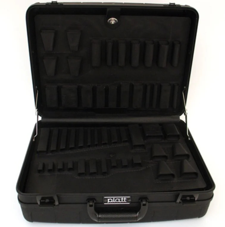 800T-CB – PLATT LUGGAGE – DELUXE POLYPROPYLENE TOOL CASE – Interior Dimensions (