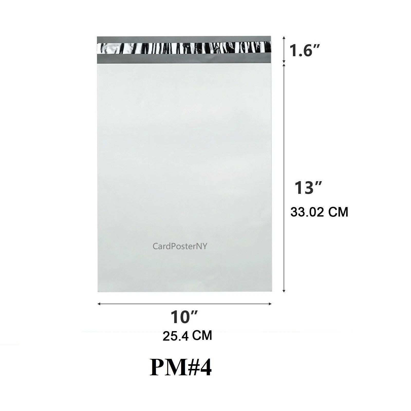 100PCS Poly Mailers Self Sealing Shipping Envelopes Plastic Mailing Bags 10×13”