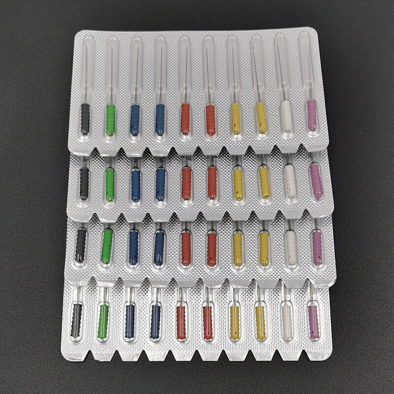 Vakker Dental Root Canal File Cleaning Barbed Broaches 00-06,21mm 25MM