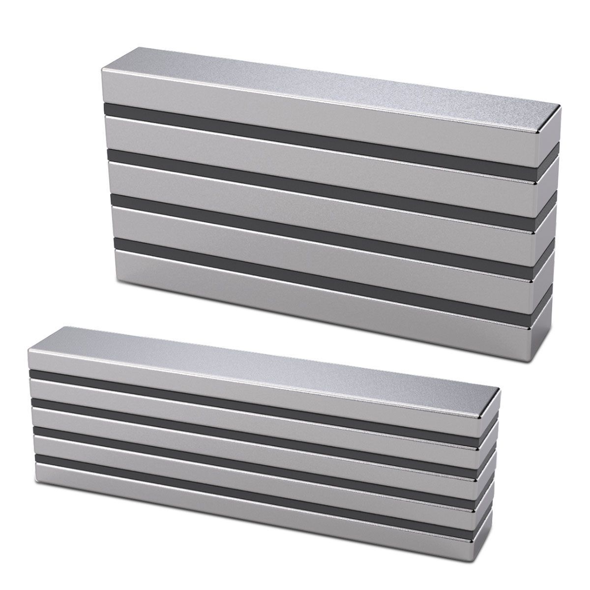 10 20 50 N52 Strong Neodymium Magnets Rare Earth Lifting Magnets 60x10x3mm/5mm