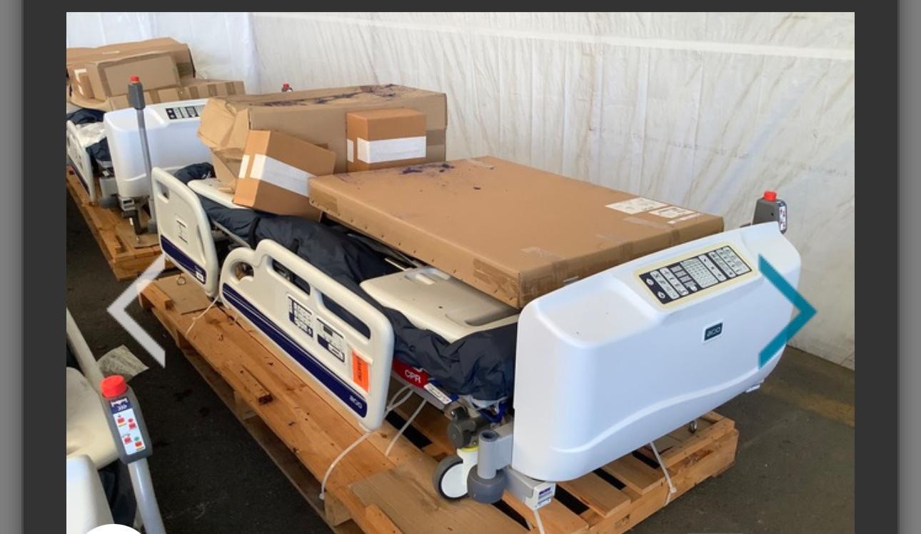 Arjo Citadel Patient Care Hospital Adaptable Therapy System Beds ArjoHuntleigh