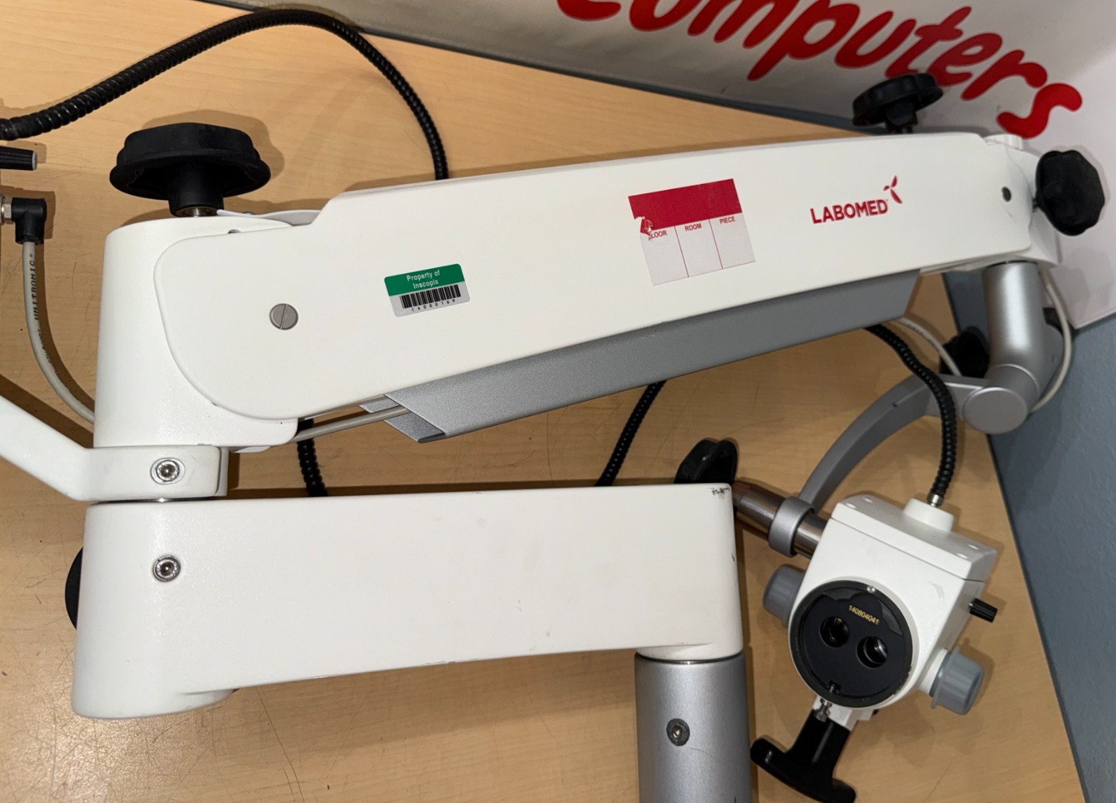 LABOMED Surgical Microscope 6167500 Prima DNT Trainer eVA LUX1000 f170