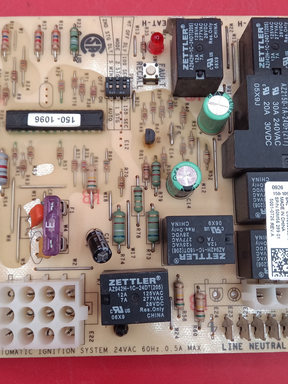 Goodman PCBBF122 Gas Furnace Control Circuit Board 50M56-289-01