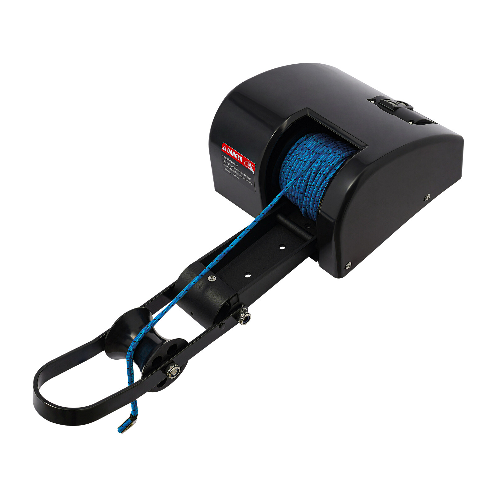 35 LBS Electric Anchor Winch with Roller & Remote Control for Boat Marine Winch