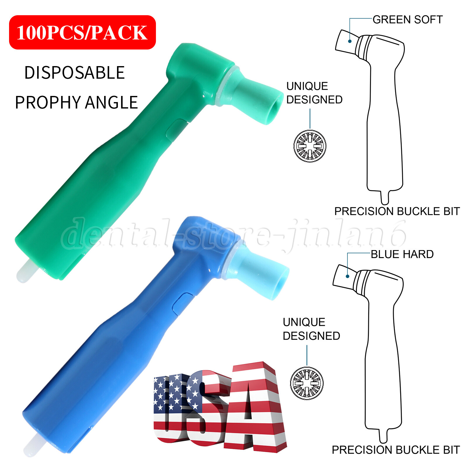 Dental Disposable Prophy Angles Contra Angles Top Quality Money Back Guarantee!