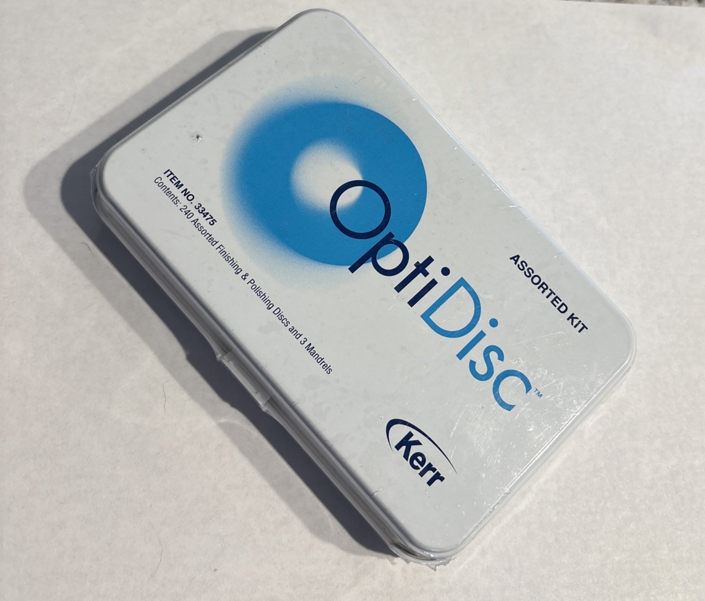 Kerr OptiDisc 240/Pk Assorted Kit #33475 (Never Opened Kit Covered in Plastic)