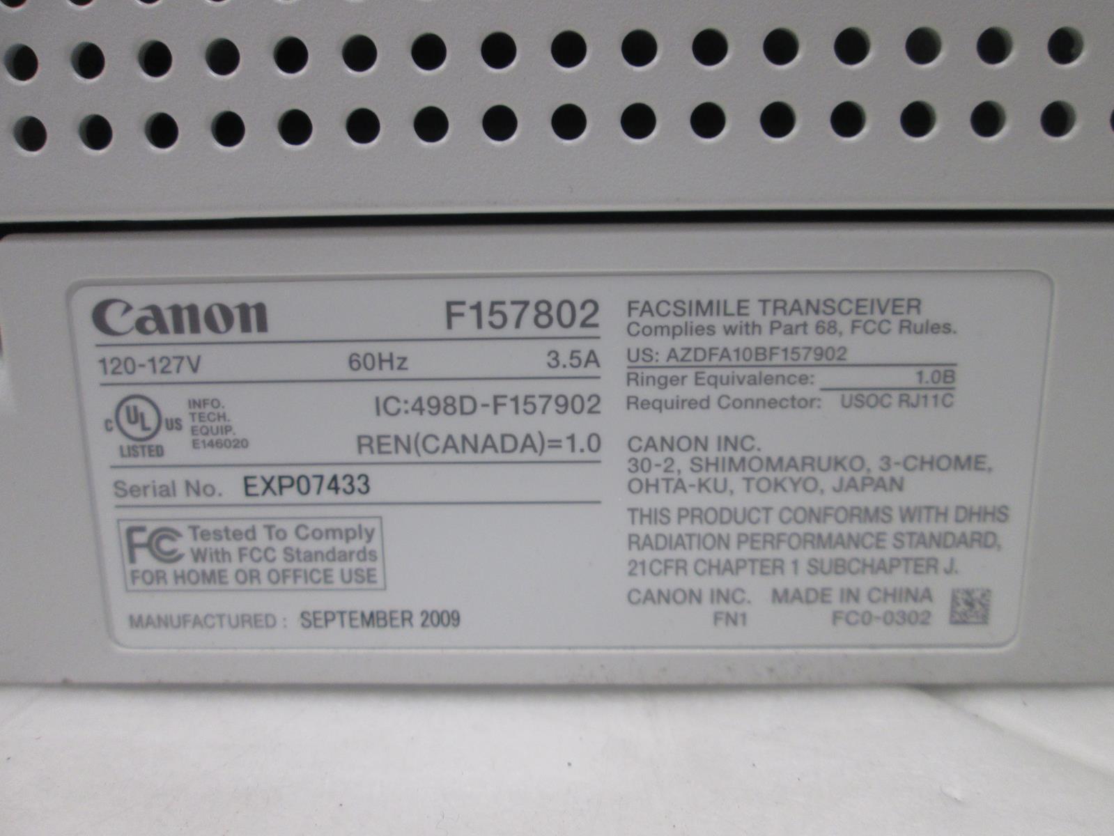 CANON MF8050CN LASER ALL IN ONE PRINTER F157802