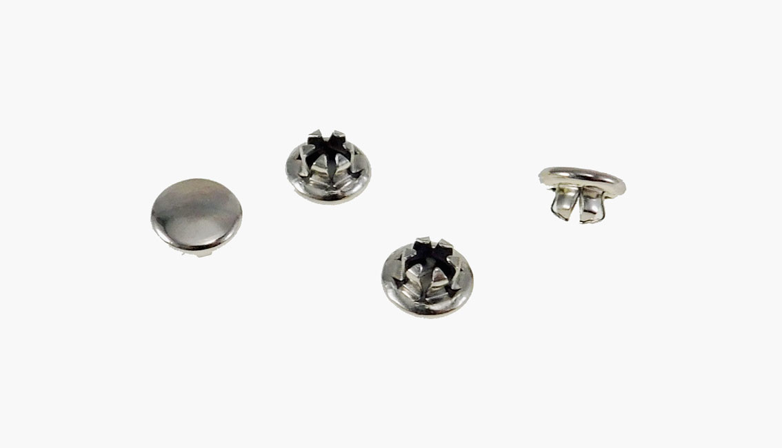 (4 PACK) 3/16″ Nickel Plated Metal Hole Plugs for .016″-.062″ metal SP-187-NK