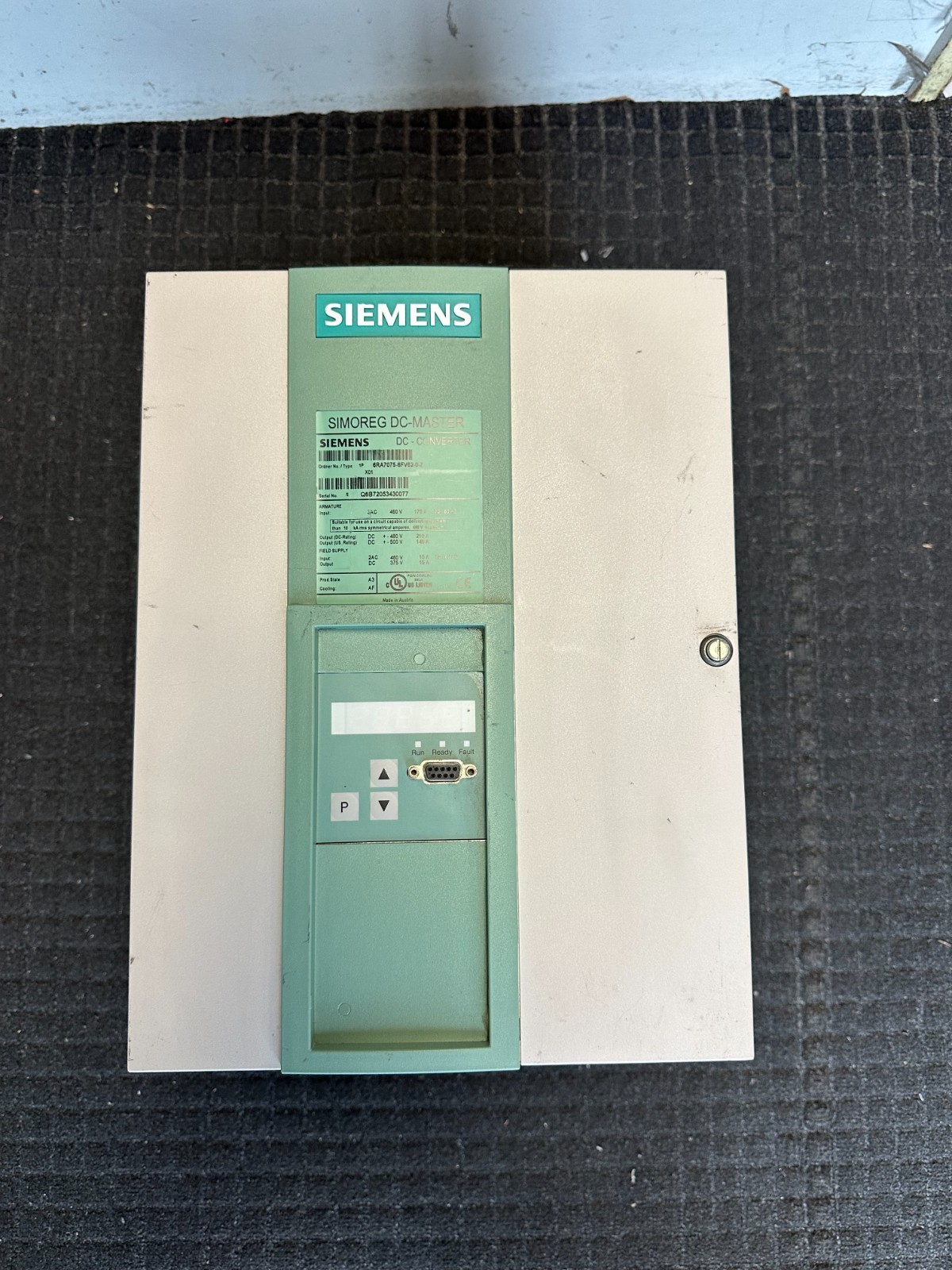 SIEMENS 6RA7075-6FV62-0-Z-30 Day Money Back-READ