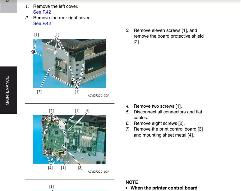 Ricoh Aficio SP 3500N, 3510,Service manuals parts, peripherals, diagrams. PDF