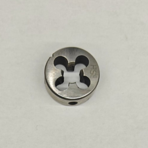Habegger M11x1 Round Die Metric Screw Adjusting HSS 1-3/16″ OD Switzerland