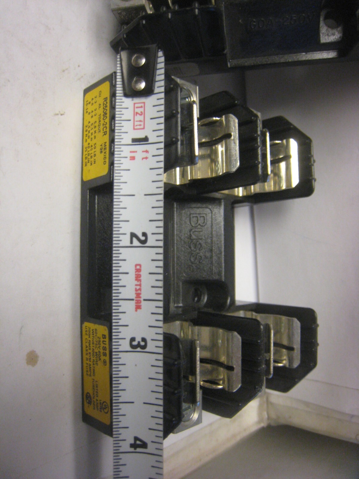2 yes a lot of 2 holders –Buss R25060-2CR fuse holders