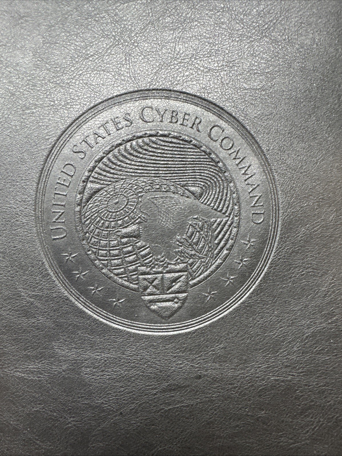 UNITED STATES CYBER COMMAND EMBOSSED PORTFOLIO PLANNER