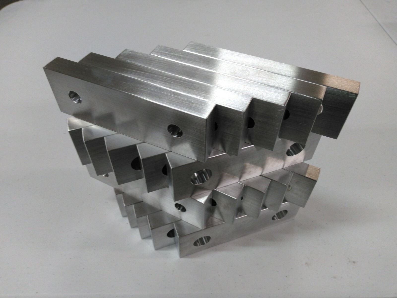 10 PACK 6 x 2 x .75″ Alum Soft Jaws for 6″ Kurt Vise 6 X 2 X 3/4 (20 JAWS)