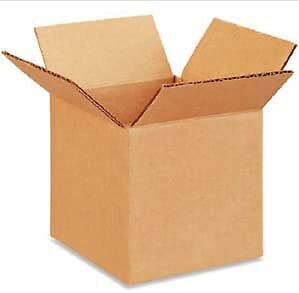 25 6x6x6 Cardboard Paper Boxes Mailing Packing Shipping Box Corrugated