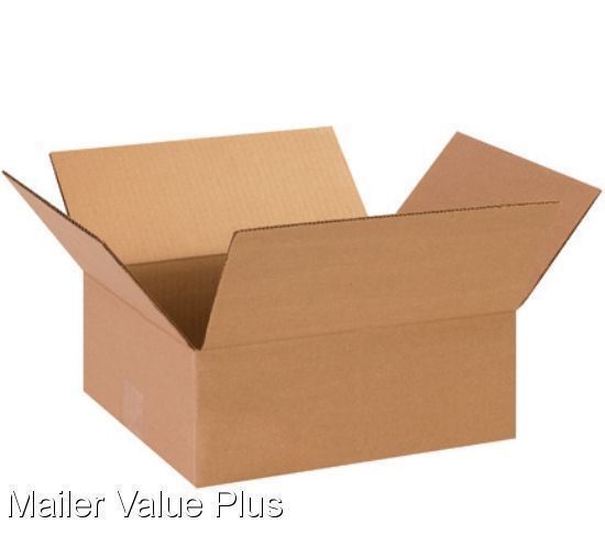 25 – 13 x 13 x 4 Corrugated Shipping Boxes Packing Storage Cartons Cardboard Box
