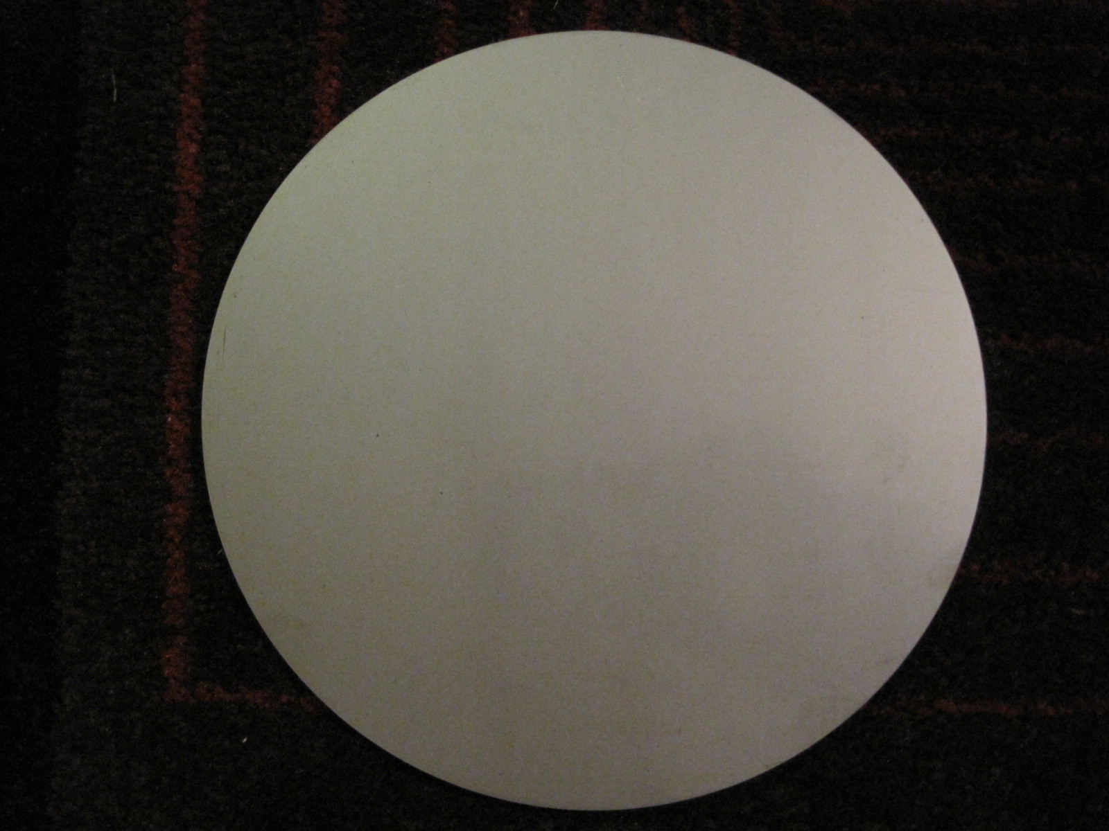 1/4″ (.250) Aluminum Disc x 6″ Diameter, Circle, Round, 6061 Aluminum, Single