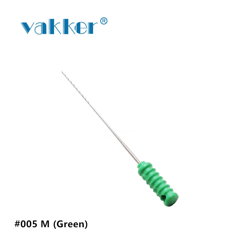 Vakker Dental Root Canal File Cleaning Barbed Broaches 00-06,21mm 25MM