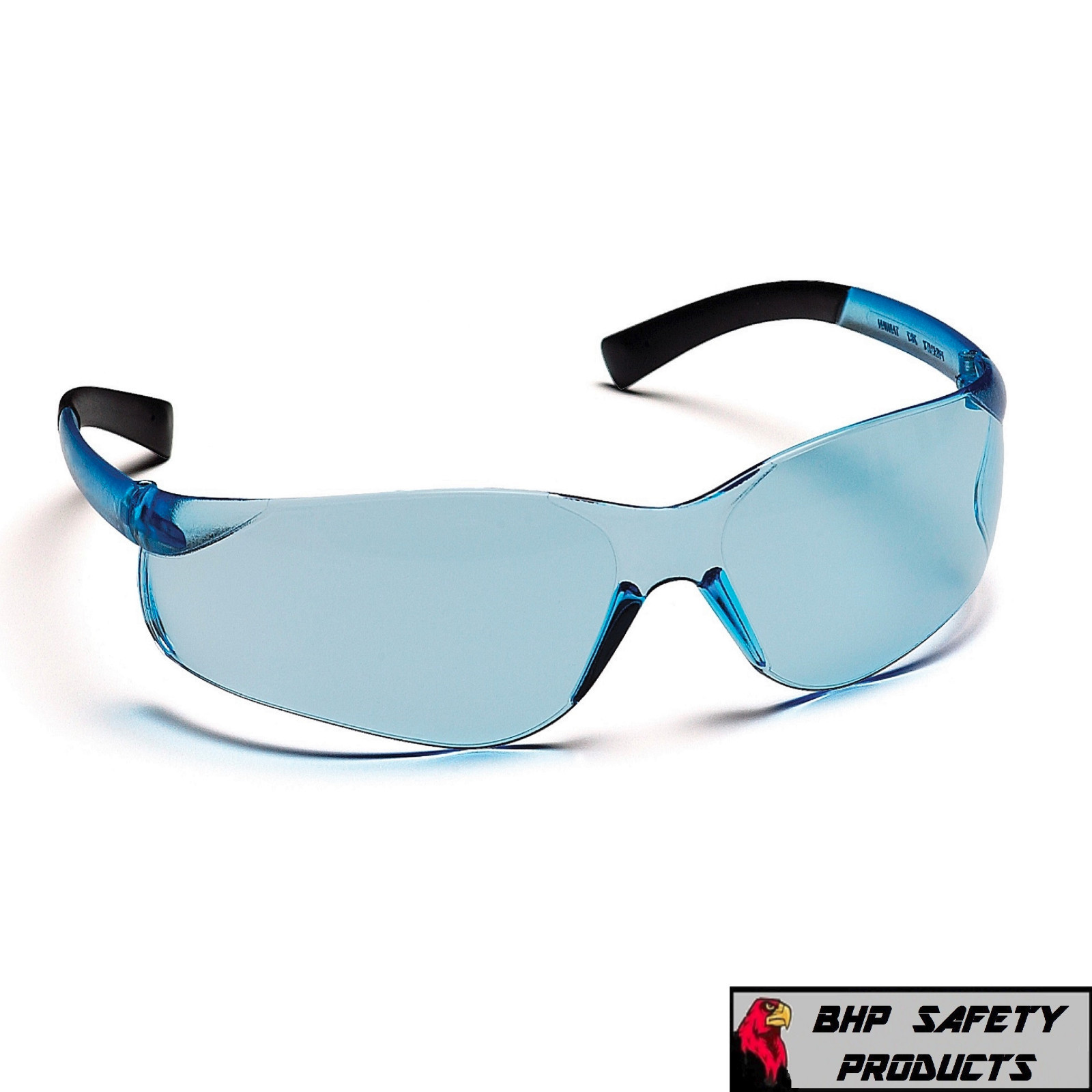 (3 PR) PYRAMEX ZTEK SAFETY GLASSES INFINITY BLUE S2560S SPORT WORK EYEWEAR Z87+