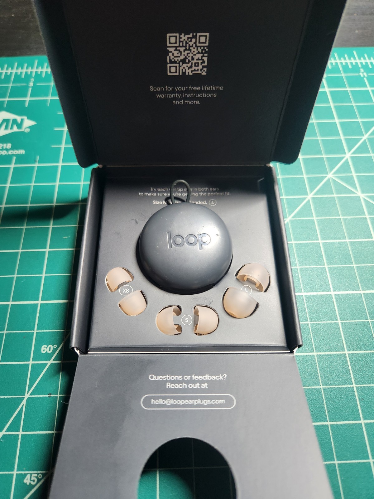 Loop Experience 2 Rose Gold Ear Plugs – Stylish Certified Hearing complete