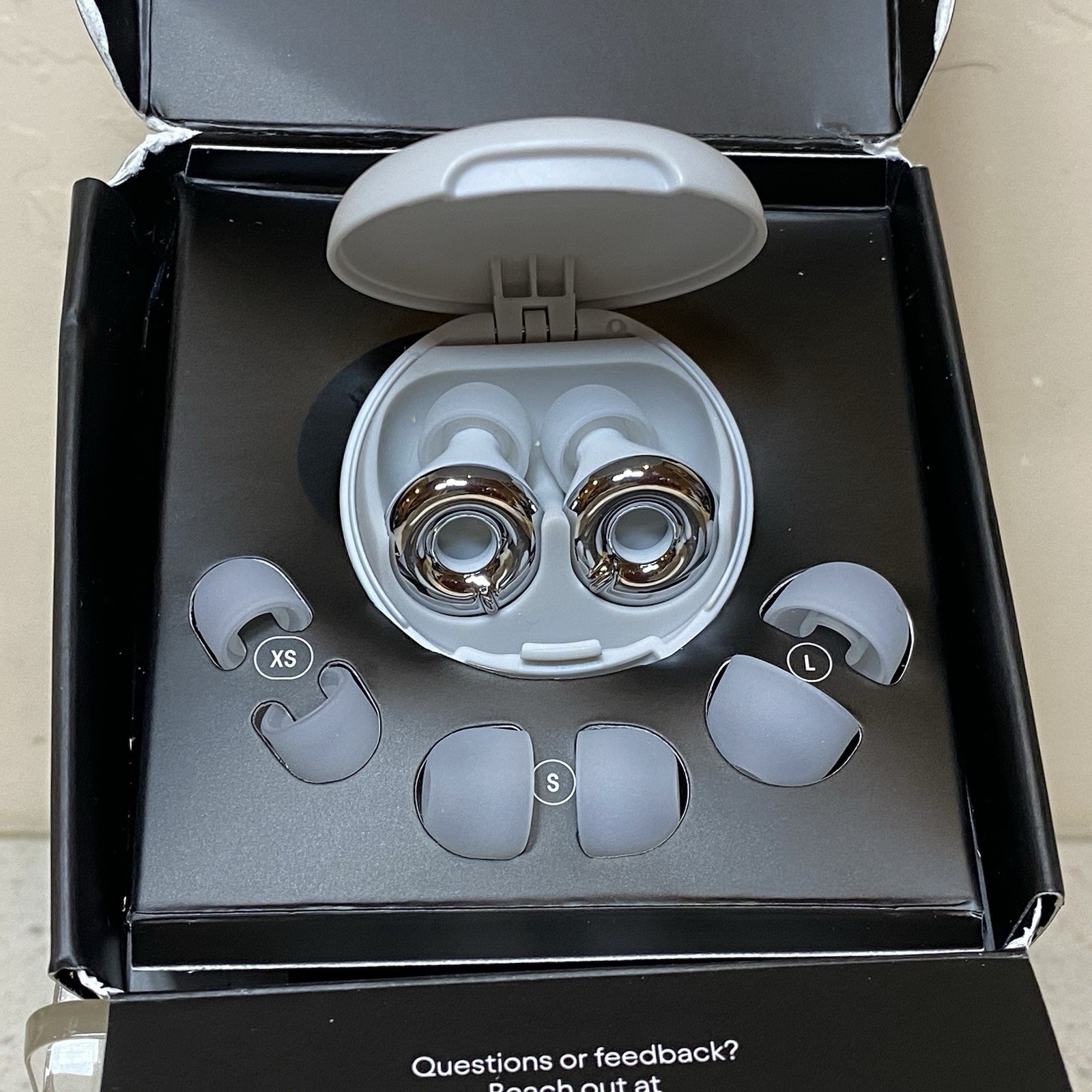 Loop Experience Earplugs High Fidelity Hearing Protection Silver