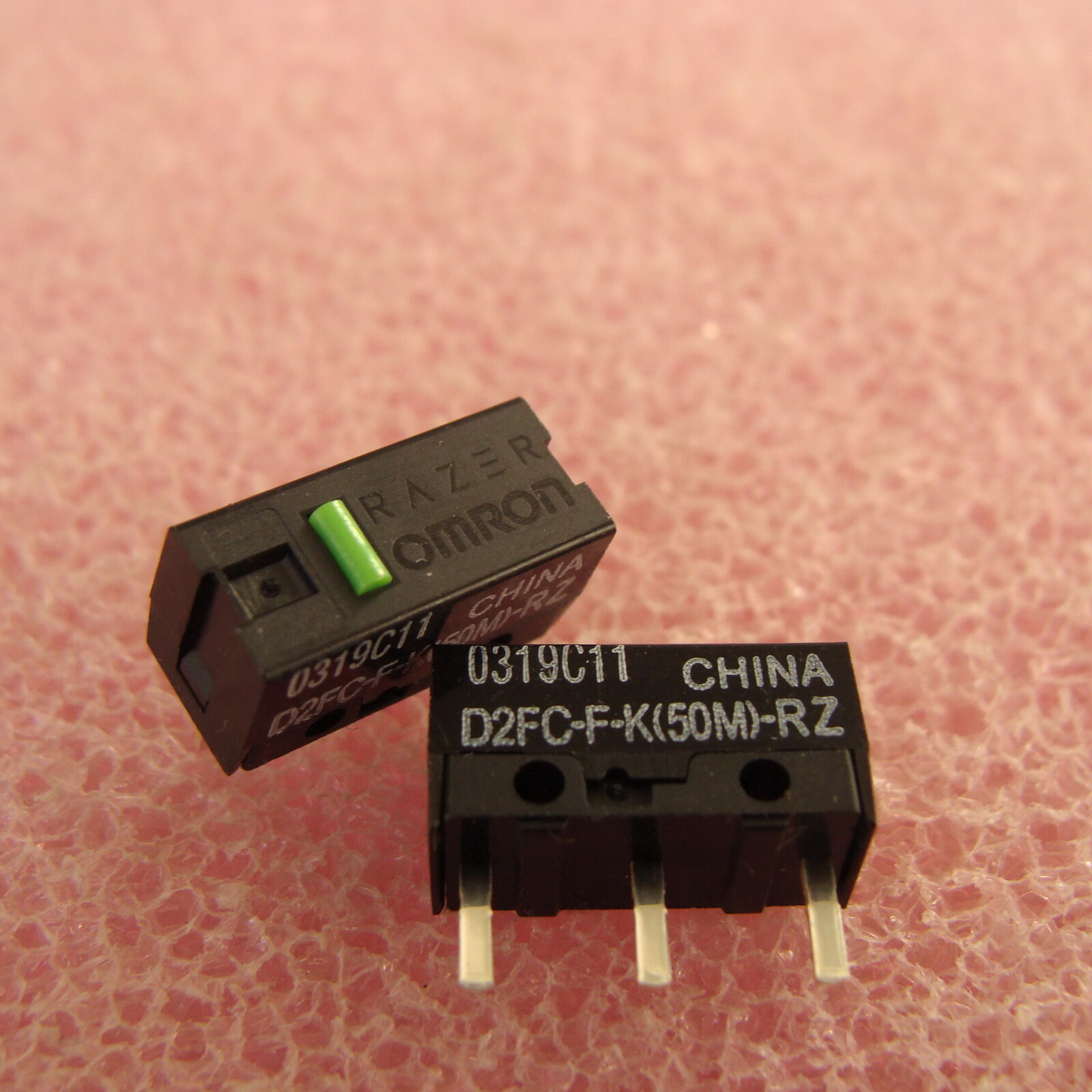 5PCS OMRON D2FC-F-K(50m) D2FCFK Mouse Micro Switch