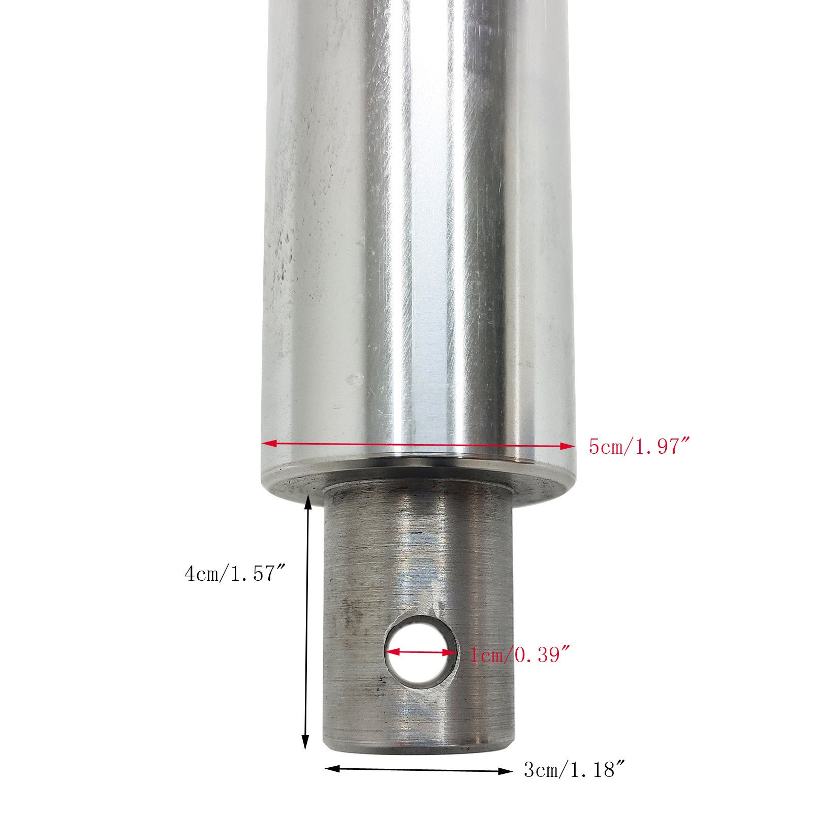 Dia 1.97in,5.25ft High-Precision Boring Bar for Portable Line Boring Machine